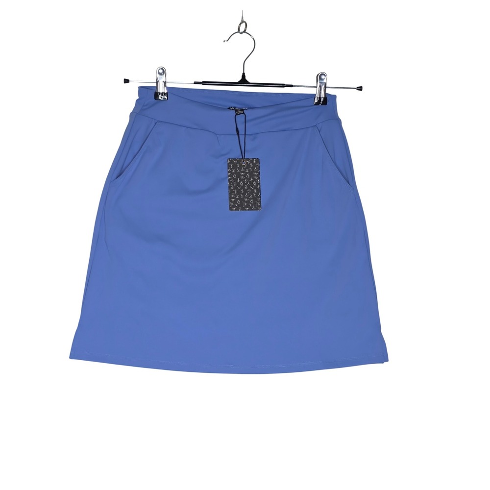 Acegolfs Blue Airful Fabric Golf‎ Skort Built-in Shorts XS New With Tags GameDay